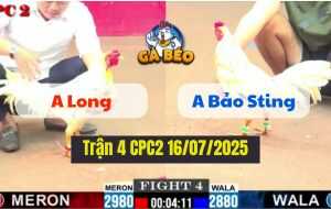 Trận 4 CPC2 16/07/2025 - Anh Bảo Sting Vs Anh Long TM